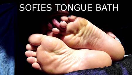 SOFIEQUEENS SLOPPY FOOT WORSHIP