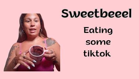 Trying a tiktok recipe