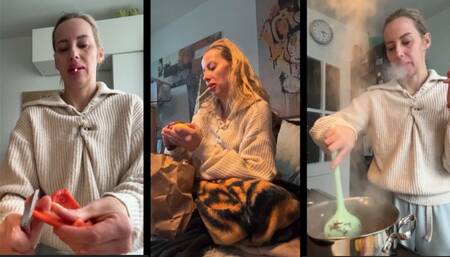 Chain Smoking House wife