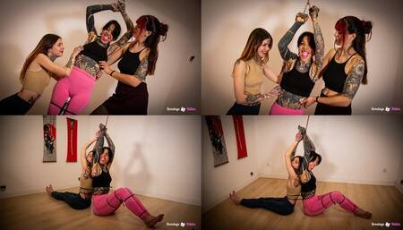 University Hazing: Girls Bound & Teased - Spanish (sub:English), MP4, FULLHD 1080