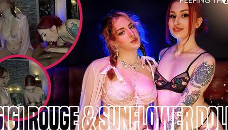 Sunflower Doll and Gigi Rouge Fuck Old Men