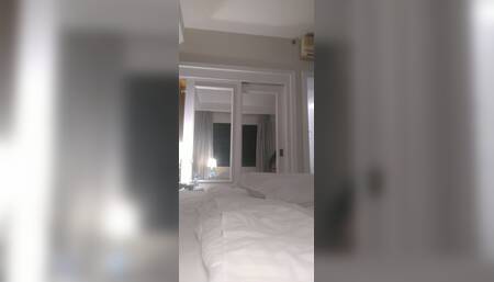 Paloma Veiga Alone in a Hotel Room