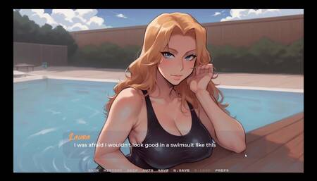 My New Girlfriend Taboo Hentai Game Ep.2 Small Tits Stepsis and Stepmom MILF Are Teasing Me in Swimsuit!