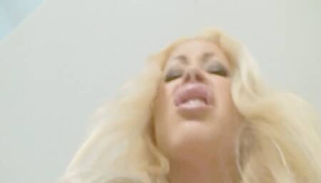 Candy Manson cuckolds her sissy husband making him watch her fuck a real man and makes him eat creampies and squirts on his face 69636