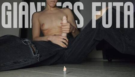 Giantess futa's flooding you with her cum