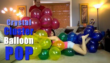 Crystal Cluster Balloon Pop - Kylie JacobsX and Jett - REMASTERED - Kylie Jacobs - MP4 1080p HD