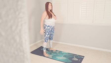 Stepmom Punishes sSon for Perving Using Her Big Boobs POV