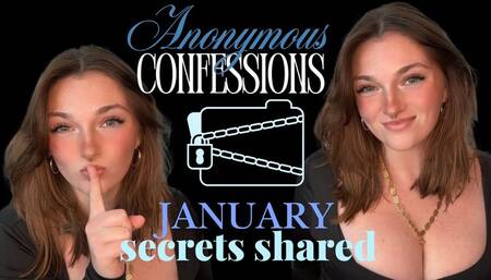 Anonymous Confessions January Secrets Shared - Public Exposure Homewrecker Blackmail Humiliation Game