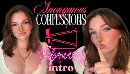 Anonymous Confessions February Intro - Public Exposure Homewrecker Blackmail Humiliation Game