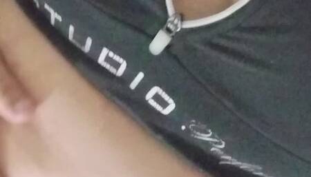 Blindfold masturbation