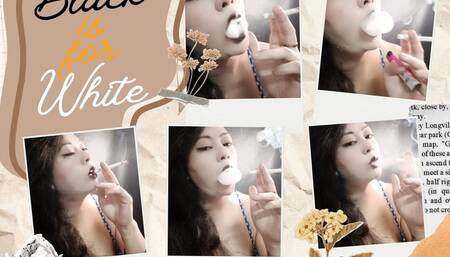 Custom - Black is for White - No Audio - Smoking Two Marlboro White - Big Snaps ` Double Snaps ` Some Triple Snaps