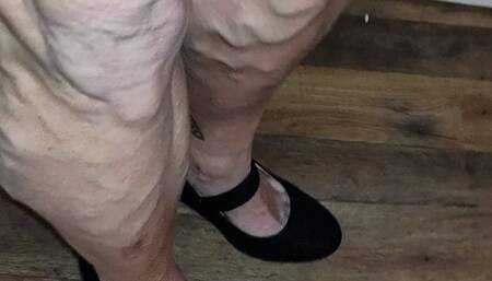 POV black glam mary jane's