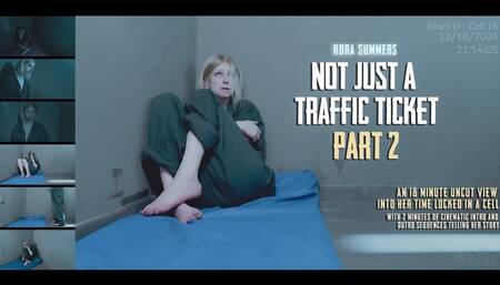 Not Just a Traffic Ticket - Part 2 Kora Summers Criminal Girl Confined To A Jail Cell and Made to Wear A Jail Uniform Jumpsuit