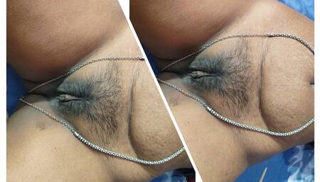 Indian Hot Bhabhi Pussy Fingering with Hip Chain