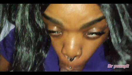 Dr Pussy2 - Ebony Maid Does Anything for Extra Tips
