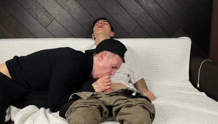 Blowjob and Eat Cum