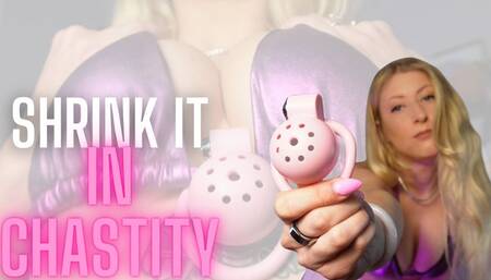 Shrink it in Chastity