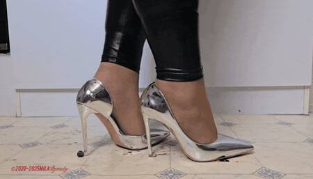 Mila - Casual in silver