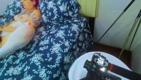 POV of Assfucking Lady Lazarus until she gets an anal creampie