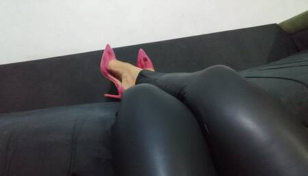 The most beautiful feet and the most exciting pronounced arches in stiletto heels (1)