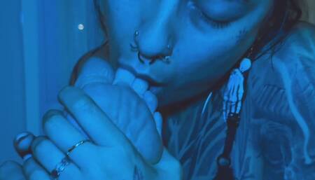 Bbw se adora que chupem seus pés