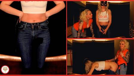 Fucked In her Pissy Wet Jeans (1080 HD)