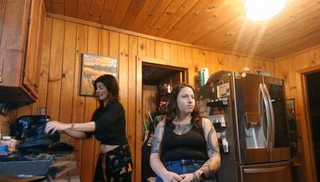 milf colors younger friends hair