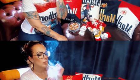 Marlboro Red 100 - Extreme Cough, Darkside, Power Smoking - Fucking Your Lungs in Style