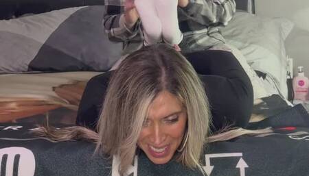 Hogtied After The Gym