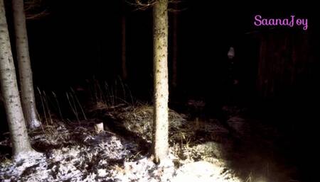 In nature with puffer