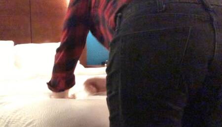 SMOTHERING THEN TICKLING EAGER FOOT SLAVE