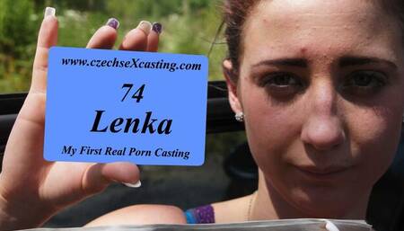 Czech Sex Casting featuring Lenka's missionary action