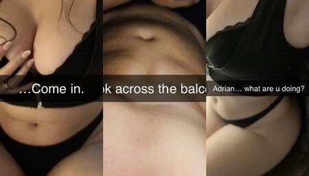 Wife Cheats on Husband with Their Neighbor on Snapchat
