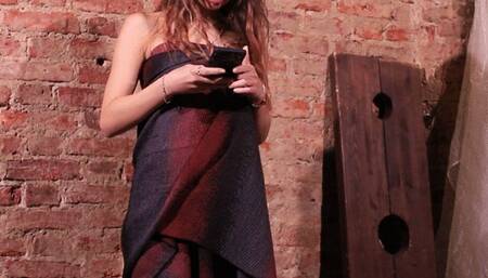 Sweet Selena tied up