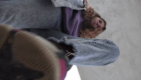 You will be trampled and destroyed under dirty Balenciaga sneakers, fc248h 720p