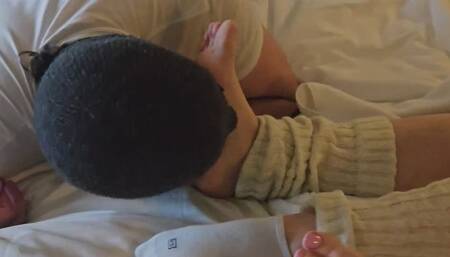 Foot Slave made to worship who I saw