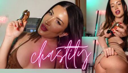 Chastity teasing and denial