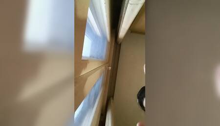Masturbated in Front of the Window