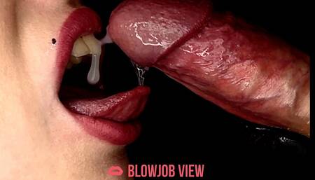 She Loves and Swallows My Hot Cum Asmr