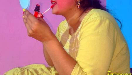 Cute Bhabhi Twice Cum in Mouth Video Scene.