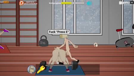 Fuckerman Collection V1.3 Gym Full Porn Game Play Walkthrough