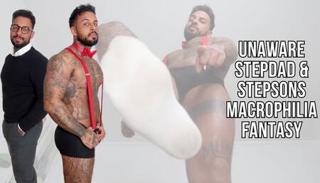 Unaware stepdad & stepsons macrophilia fantasy - Lalo Cortez