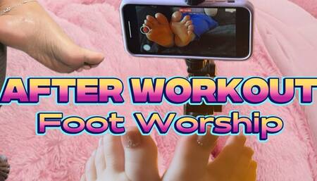 After WorkOut Foot Worship