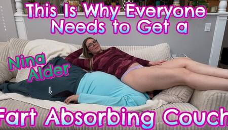 Everyone Needs a Fart Absorbing Couch! - Nina Alder
