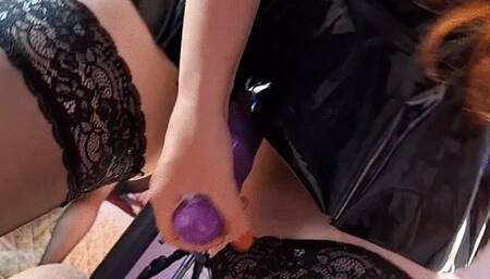 Femboy Pegging and Handjob