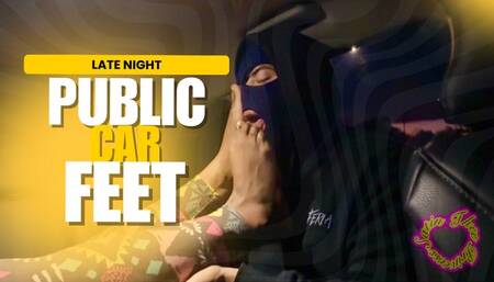 Late Night Public Car Feet