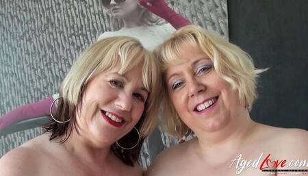 Divine Auntie Trisha and Lexie Cummings's big tits scene