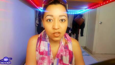 JOI Latina Babe Explains How to Put a Condom with Her Mouth and How to Give a Delicious Blowjob