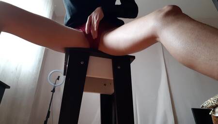 I Masturbate Riskily Under My Desk in English Class at University
