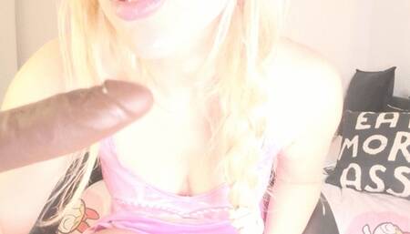 Fucking Gooner Hold My Hair Back While I Suck BBC